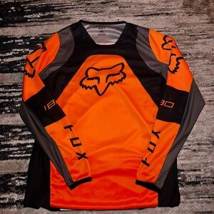 Fox Men's Bold Orange and Black Jersey